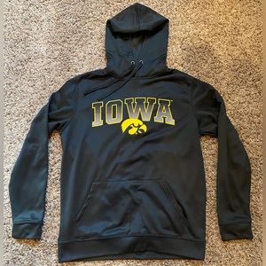 Iowa Hawkeyes Hoodie. Colosseum. Adult Medium.